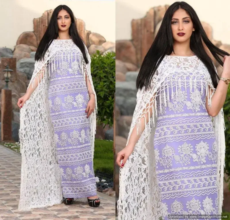 Picture of Radhe Designer Multicolor Georgette Kaftan Dress for Women - F851