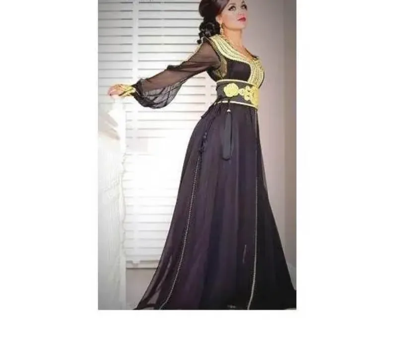 Picture of Radhe Designer Blue Georgette Kaftan Dress for Women - F753
