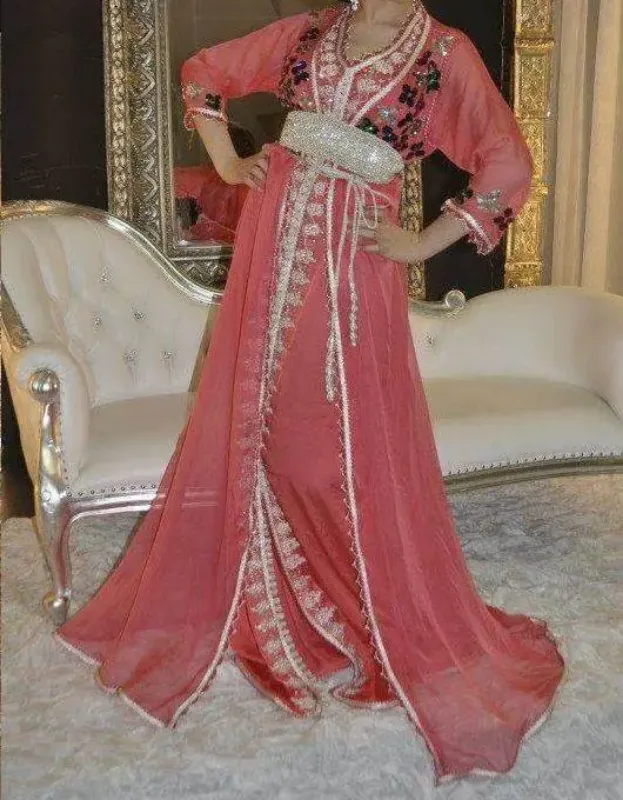 Picture of Radhe Designer Multicolor Georgette Kaftan Dress for Women - F650