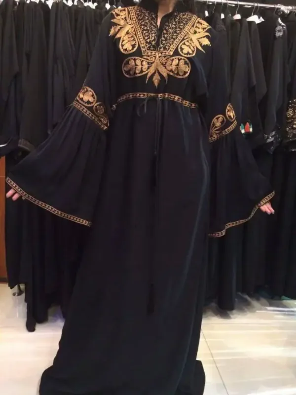 Picture of Radhe Designer Blue Georgette Kaftan Dress for Women - F1127