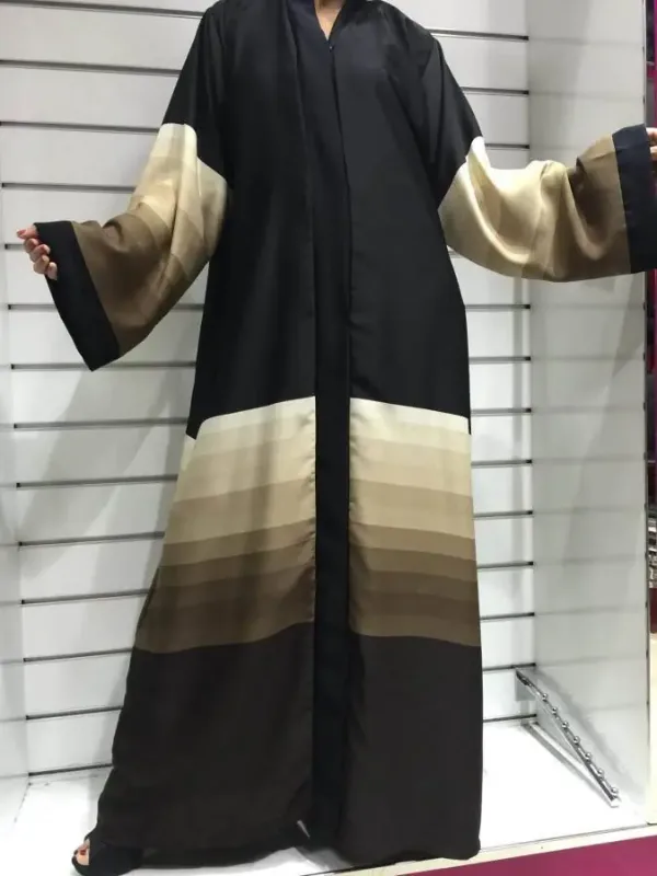 Picture of Radhe Designer Multicolor Georgette Kaftan Dress for Women - F1279