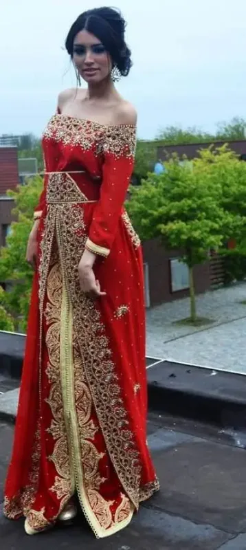 Picture of Radhe Designer Multicolor Georgette Kaftan Dress for Women - F665