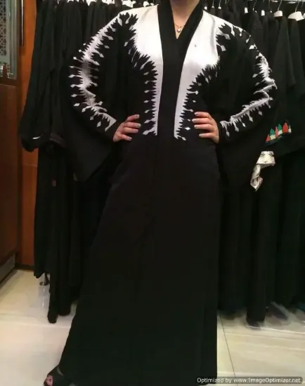 Picture of exclusive modern arabic caftan design long sleeve party