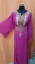 Picture of Purple Georgette Kaftan Dress for Women - Look 13942