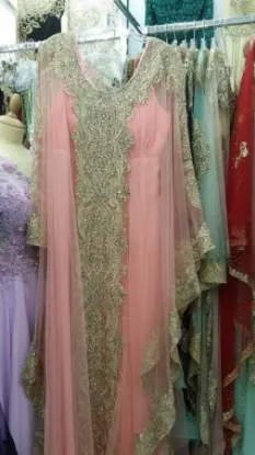 Picture of exclusive modern dubai arabian wedding gown caftan ,aba