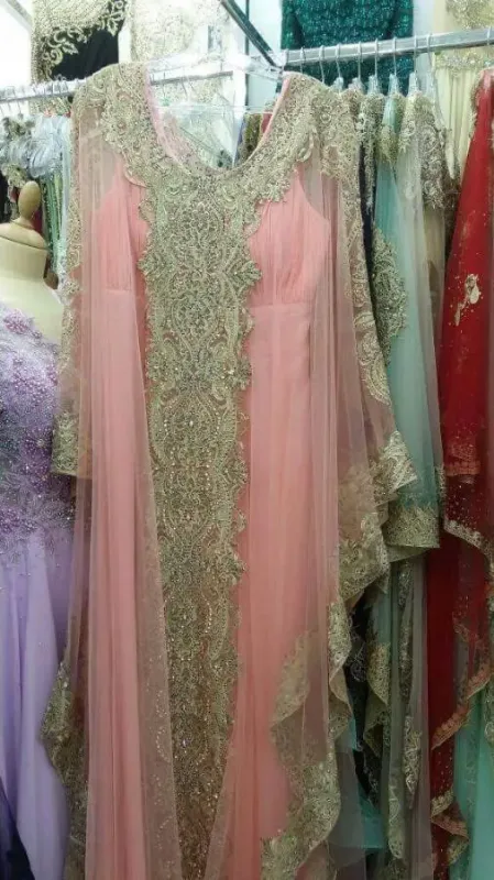 Picture of Radhe Designer Multicolor Georgette Kaftan Dress for Women - F837