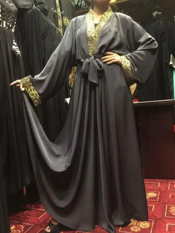 Picture of Radhe Designer Multicolor Georgette Kaftan Dress for Women - F1164