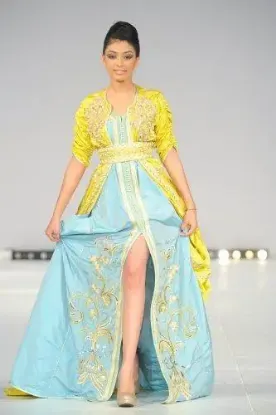 Picture of exclusive party wear maxi dress for arabian ladies perf