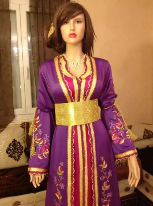 Picture of Radhe Designer Black Georgette Kaftan Dress for Women - F362