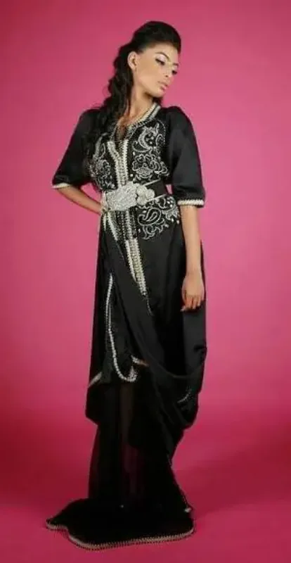 Picture of Radhe Designer Blue Georgette Kaftan Dress for Women - F406