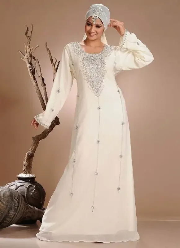 Picture of Radhe Designer Multicolor Georgette Kaftan Dress for Women - F431