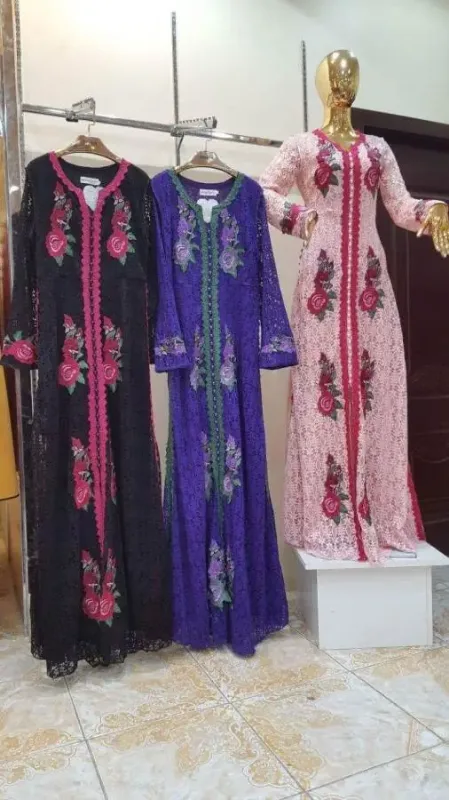Picture of Radhe Designer Multicolor Georgette Kaftan Dress for Women - F1016