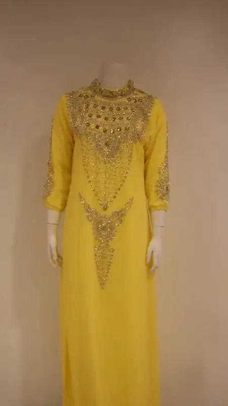 Picture of Radhe Designer Pink Cotton Kaftan Dress for Women - F759