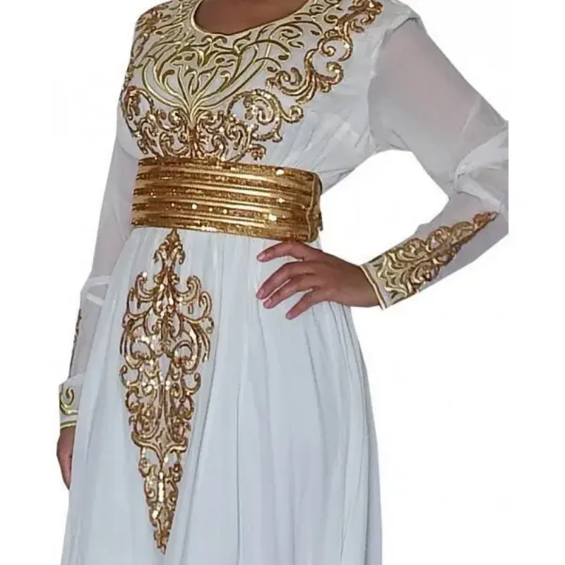Picture of Radhe Designer Black Georgette Kaftan Dress for Women - F158