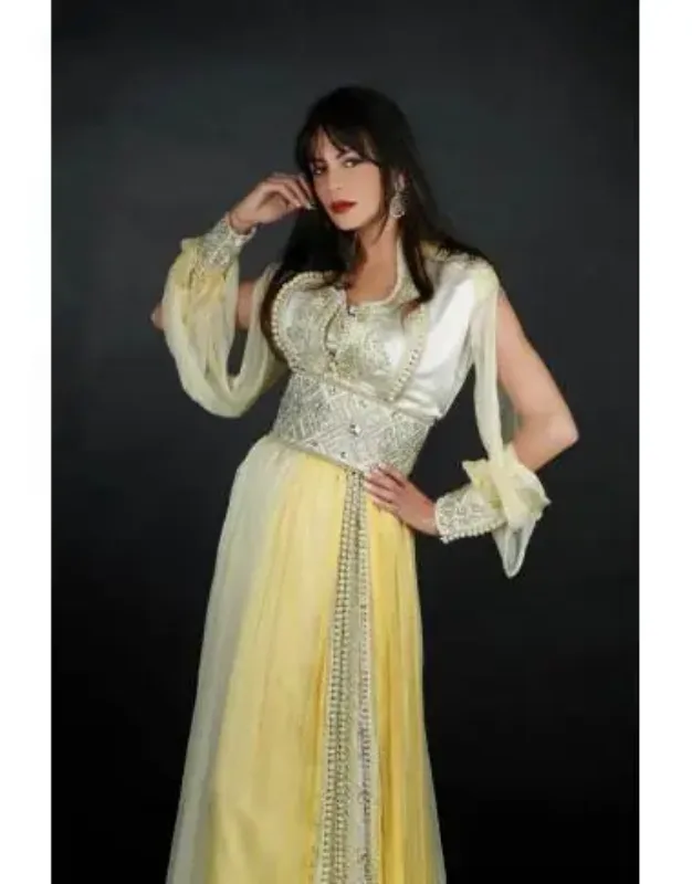 Picture of Radhe Designer Multicolor Georgette Kaftan Dress for Women - F767
