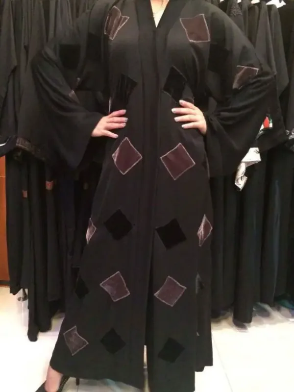 Picture of Radhe Designer Purple Georgette Kaftan Dress for Women - F1119
