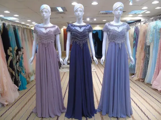 Picture of haute coutre party wear walima gown for special occasio