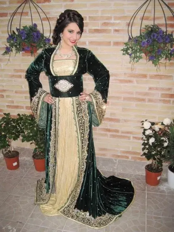 Picture of Radhe Designer Multicolor Georgette Kaftan Dress for Women - F611