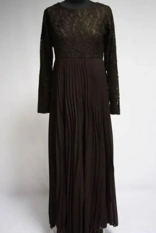 Picture of Radhe Designer Black Georgette Kaftan Dress for Women - F1168