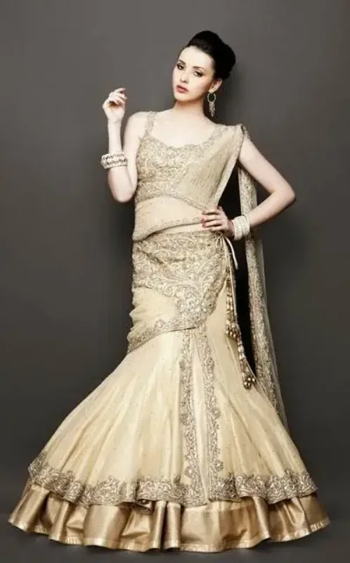 Picture of Radhe Designer Multicolor Georgette Kaftan Dress for Women - F701