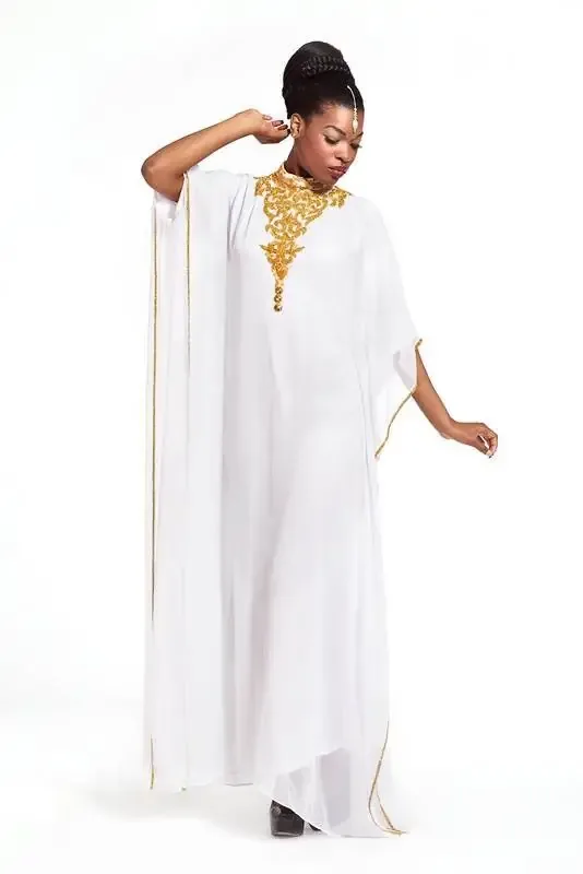 Picture of Radhe Designer Multicolor Georgette Kaftan Dress for Women - F580