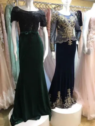 Picture of modern party wear ladies khaleeji thobe perfect for any