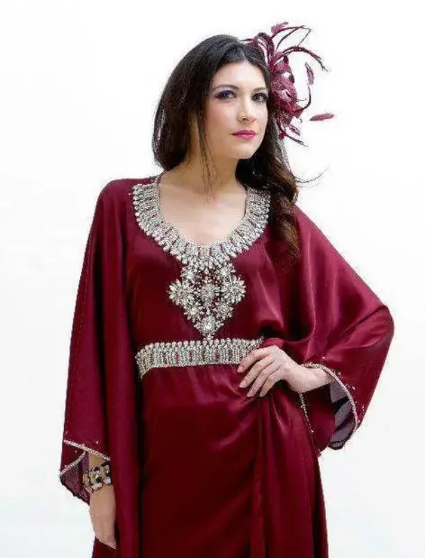 Picture of Radhe Designer Blue Georgette Kaftan Dress for Women - F799