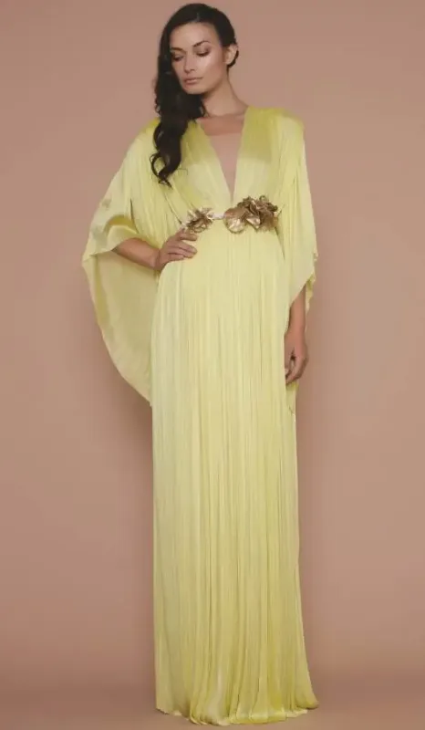 Picture of Radhe Designer Purple Georgette Kaftan Dress for Women - F534