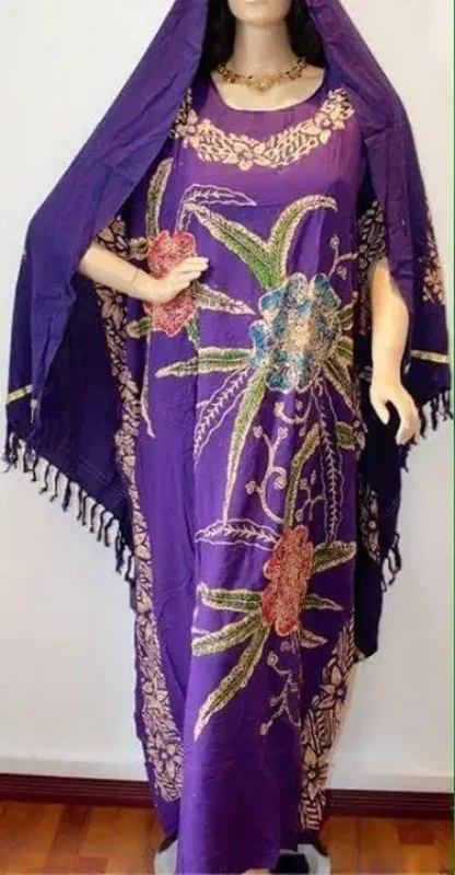 Picture of Radhe Designer Multicolor Georgette Kaftan Dress for Women - F666