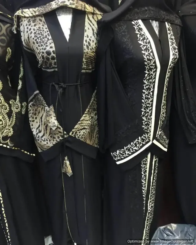 Picture of Radhe Designer Black Georgette Kaftan Dress for Women - F1202