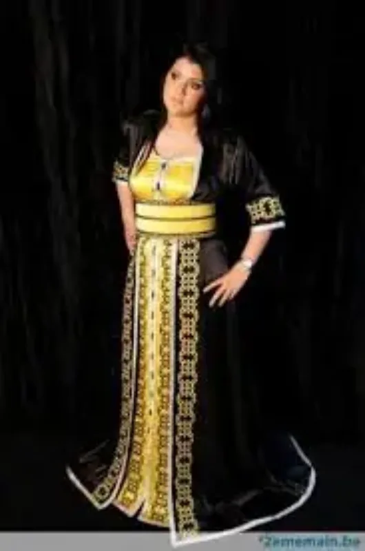 Picture of Radhe Designer Multicolor Georgette Kaftan Dress for Women - F521