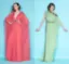 Picture of Pink Cotton Kaftan Dress for Women - Look 14246