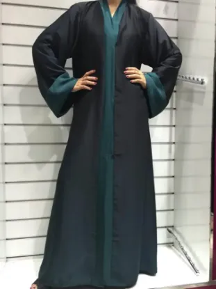 Picture of modest maxi gown georgette fancy moroccan jilbab jalabi