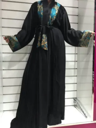 Picture of modest maxi gown georgette jalabiya red thobe wedding g