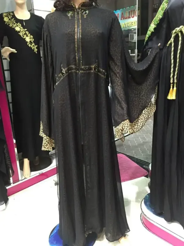 Picture of Radhe Designer Yellow Georgette Kaftan Dress for Women - F1152