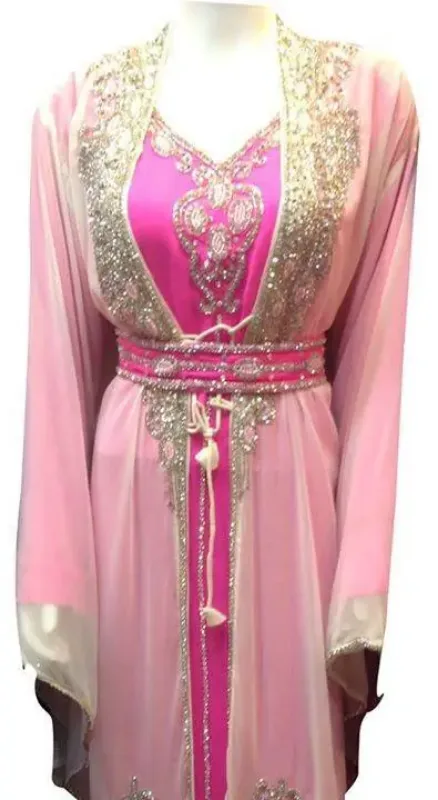 Picture of Radhe Designer Blue Georgette Kaftan Dress for Women - F408