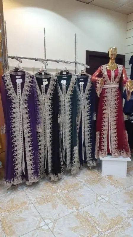 Picture of Radhe Designer Multicolor Georgette Kaftan Dress for Women - F1023