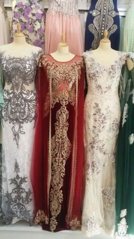 Picture of Radhe Designer Multicolor Georgette Kaftan Dress for Women - F403