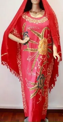 Picture of modest maxi gown traditional modern kaftan long sleeve 