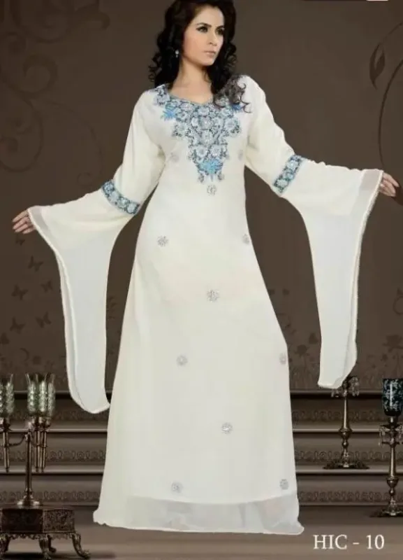 Picture of Radhe Designer Multicolor Cotton Kaftan Dress for Women - F439