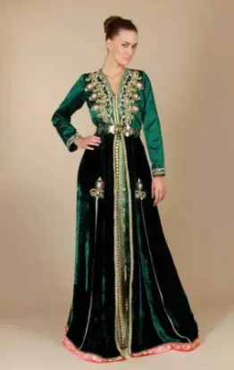 Picture of moroccan party wear wedding gown perfect for daily use 