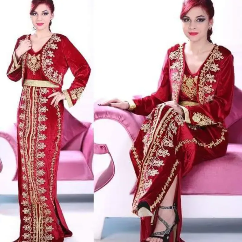 Picture of Radhe Designer Multicolor Georgette Kaftan Dress for Women - F987