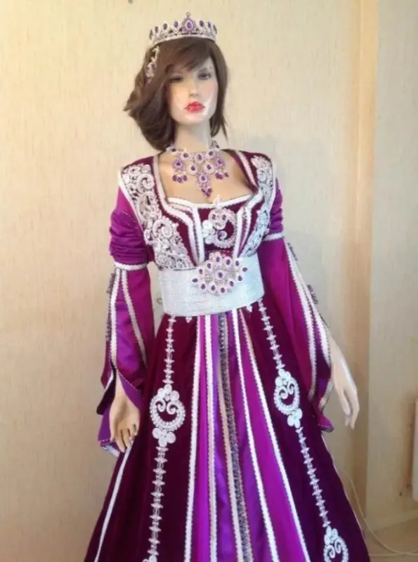 Picture of Radhe Designer Multicolor Georgette Kaftan Dress for Women - F387