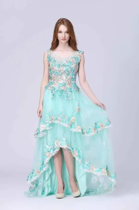 Picture of Radhe Designer Multicolor Georgette Kaftan Dress for Women - F884