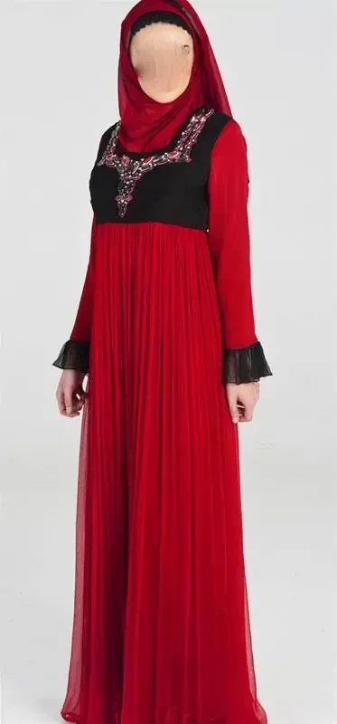 Picture of Radhe Designer Multicolor Georgette Kaftan Dress for Women - F149