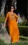 Picture of Black Georgette Kaftan Dress for Women - Look 14456