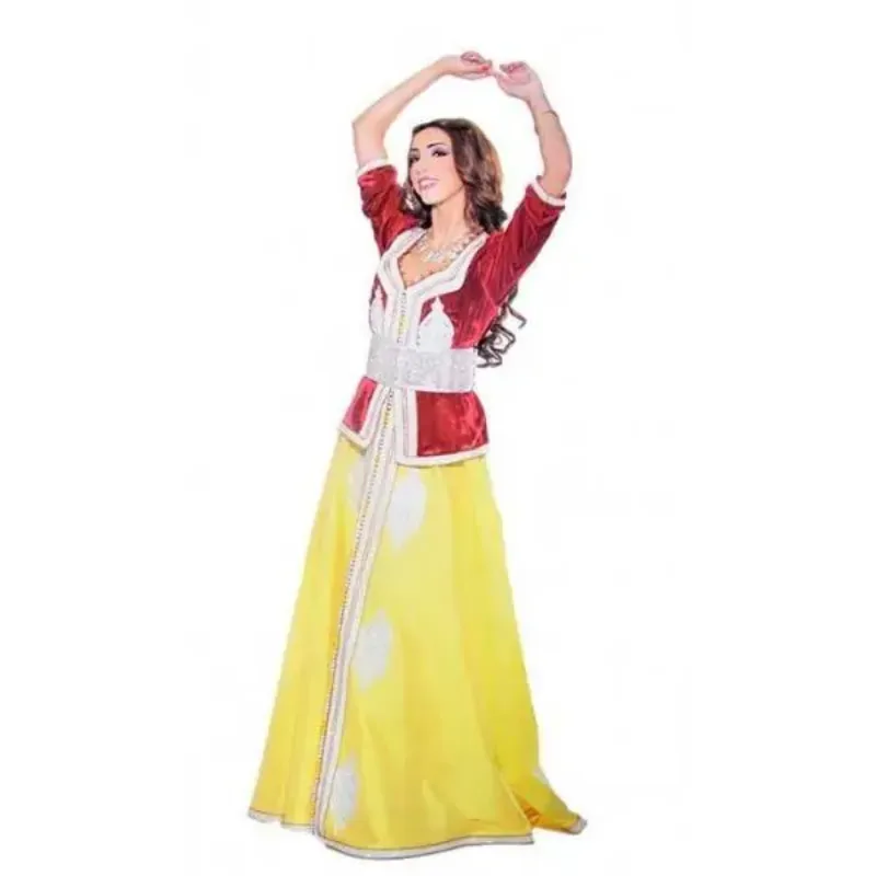 Picture of Radhe Designer Multicolor Georgette Kaftan Dress for Women - F74