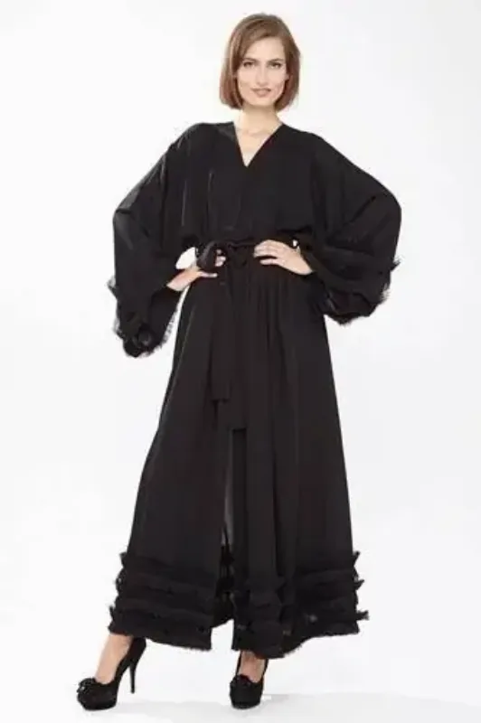 Picture of Radhe Designer Multicolor Georgette Kaftan Dress for Women - F94