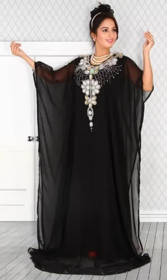 Picture of party wear dresses in india,takchita blanche,abaya,jilb