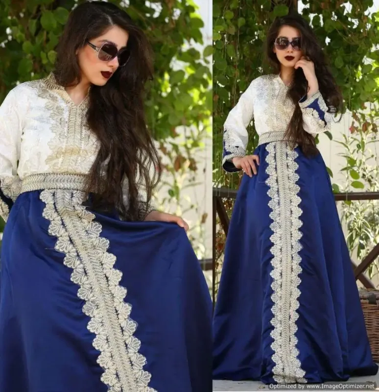 Picture of Radhe Designer Multicolor Georgette Kaftan Dress for Women - F103